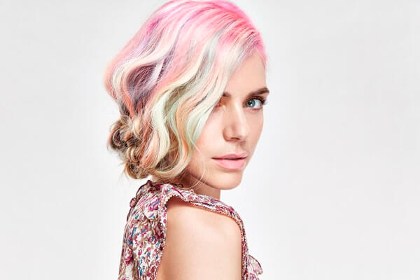 Colorful Hair τροπικο ροζ