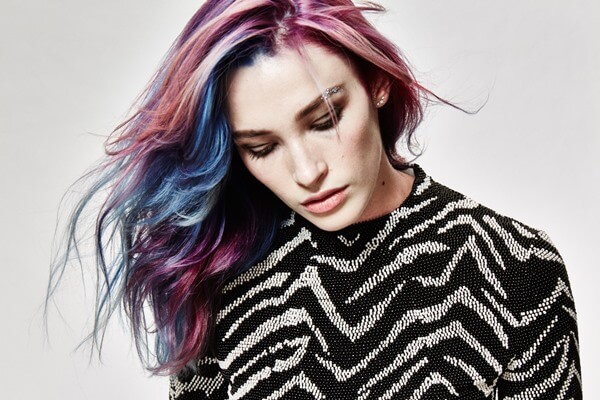 Colorful Hair τροπικο μπλε