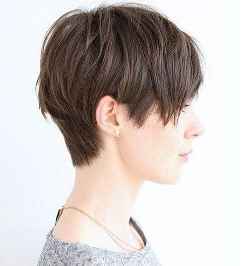 Κοντό pixie look
