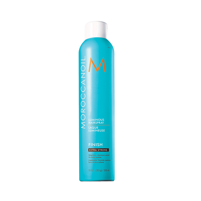 moroccanoil luminous hairspray strong review