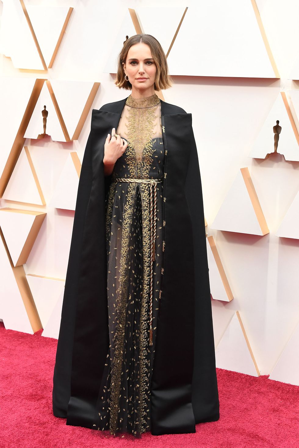 Natalie Portman bob καστανο καρε ολοσωμη