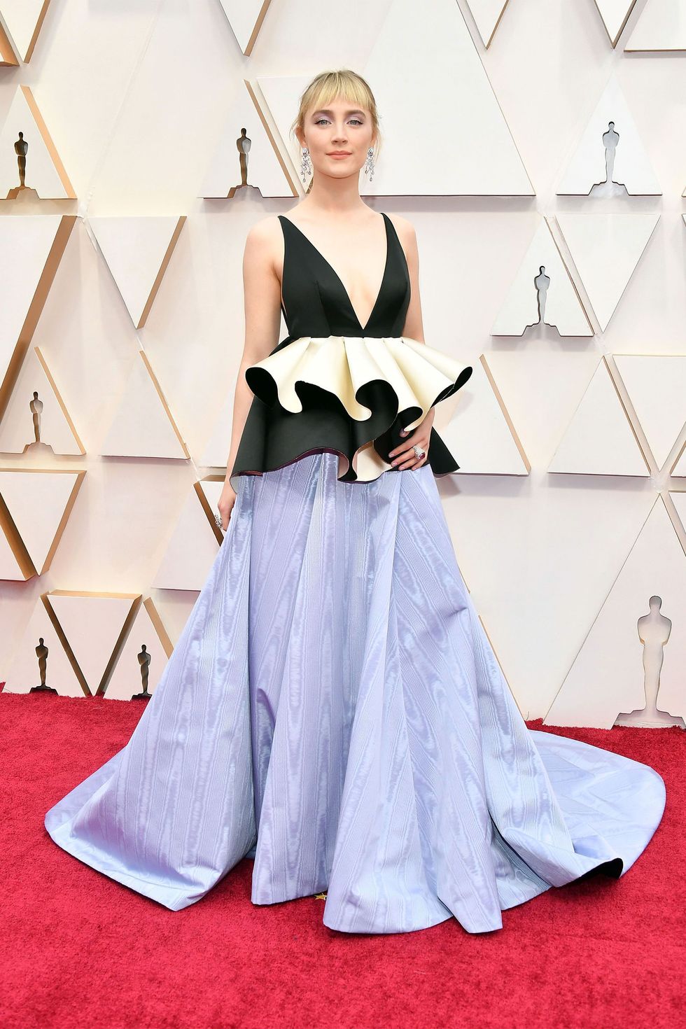 γυναικα κουρεμα με baby bangs oscars ολοσωμη