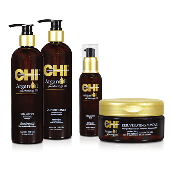Chi Argan Oil Offer (Shampoo 340ml+ Conditioner 340ml+Masque 237ml+Argan Oil...