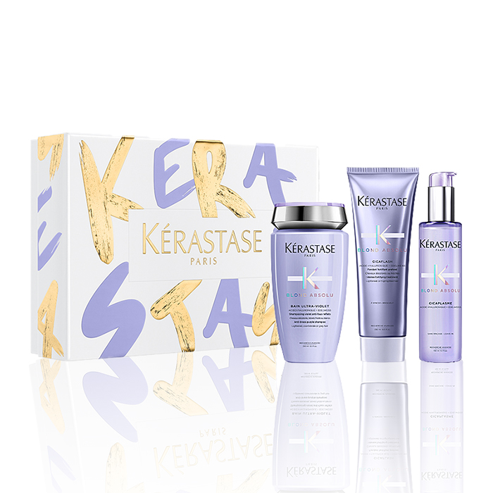 Kerastase Blond Cicaplasme Holidays Gift Set (Σαμπουάν 250ml+Θεραπεία Ενδυνάμωσης 250ml+Επανορθωτικός...