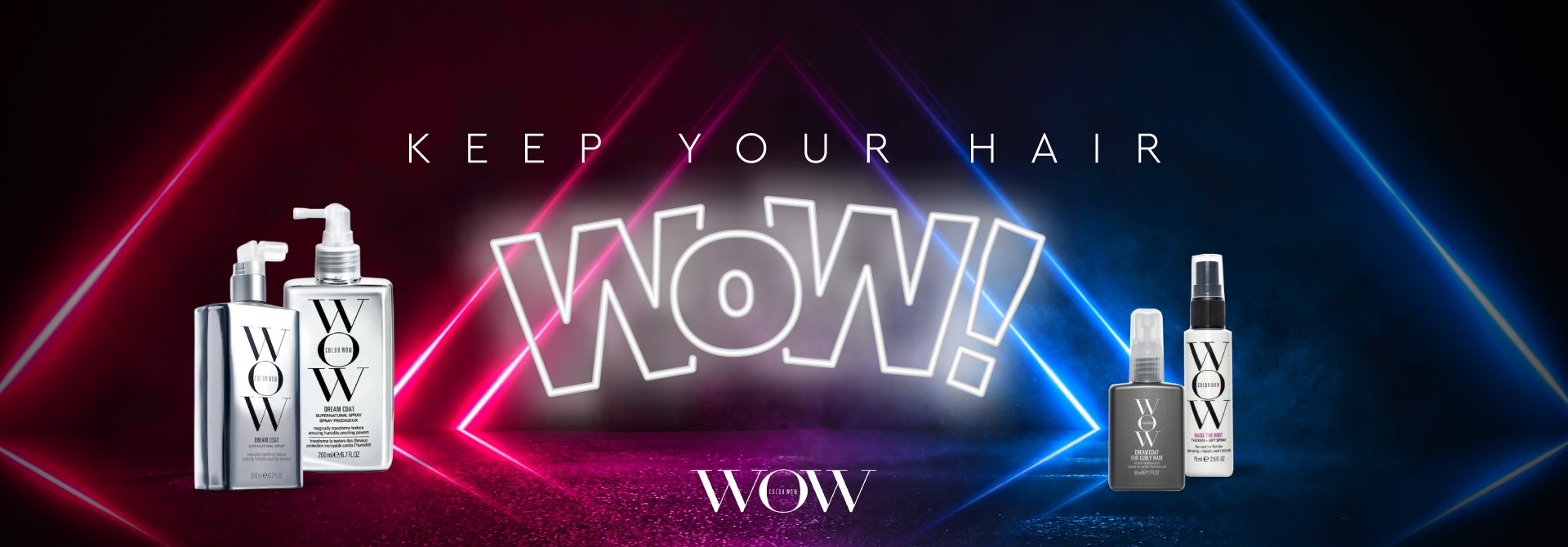 color wow banner brand page